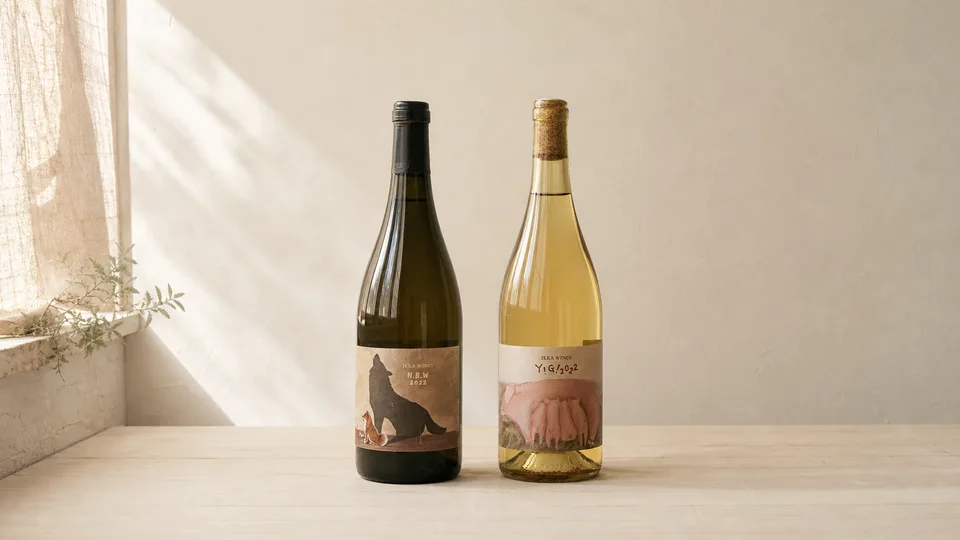 IKKA WINES bottle series