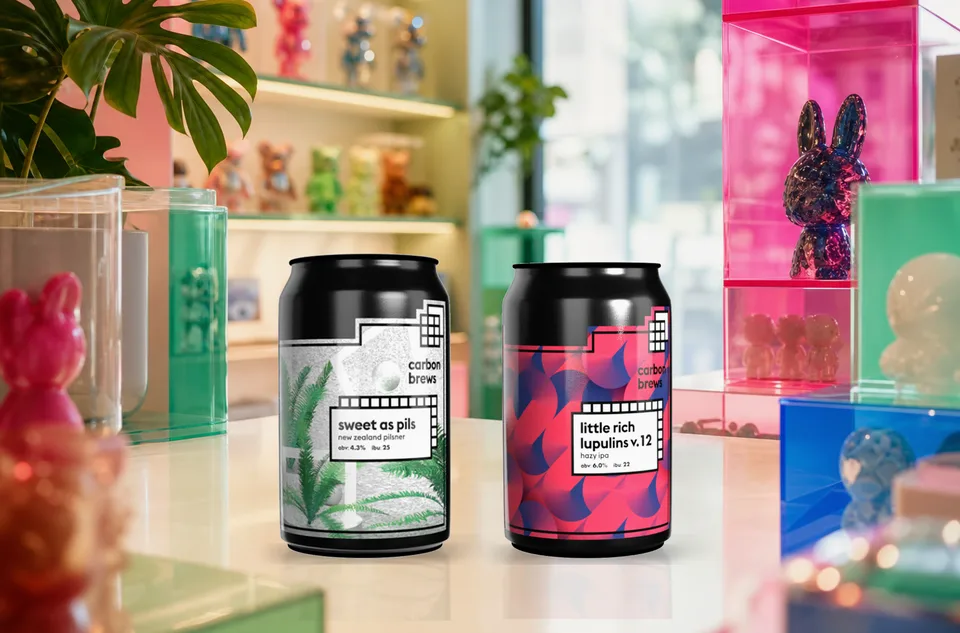 Carbon Brews can pair with collectible objects