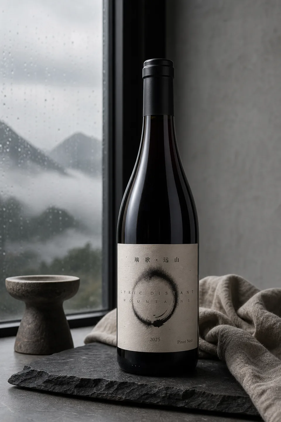 Lige Yuanshan bottle portrait